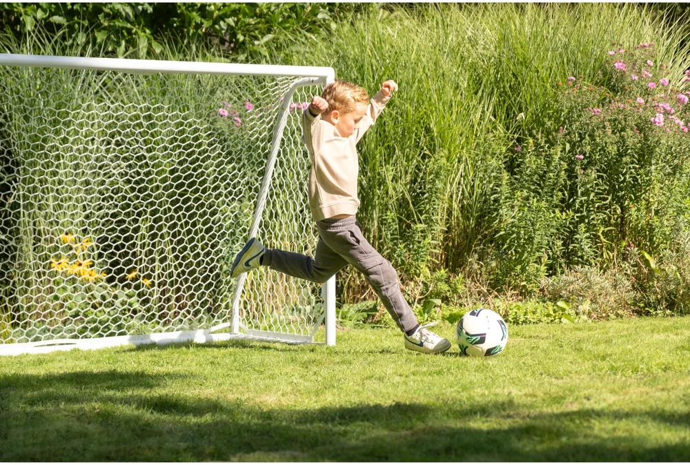 EXIT Scala aliuminio futbolo vartai 180x120 cm - balti