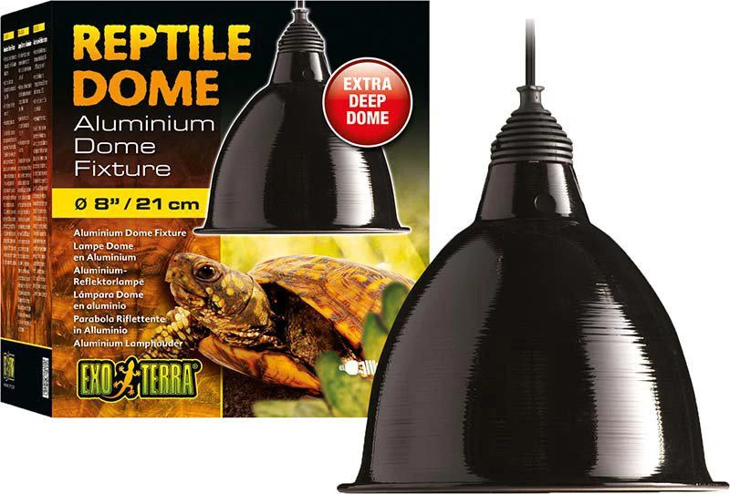 Exoterra „Exo Terra“ – roplių kupolas, didelis, Ø21 cm, maks. 160 W – (220.7078)