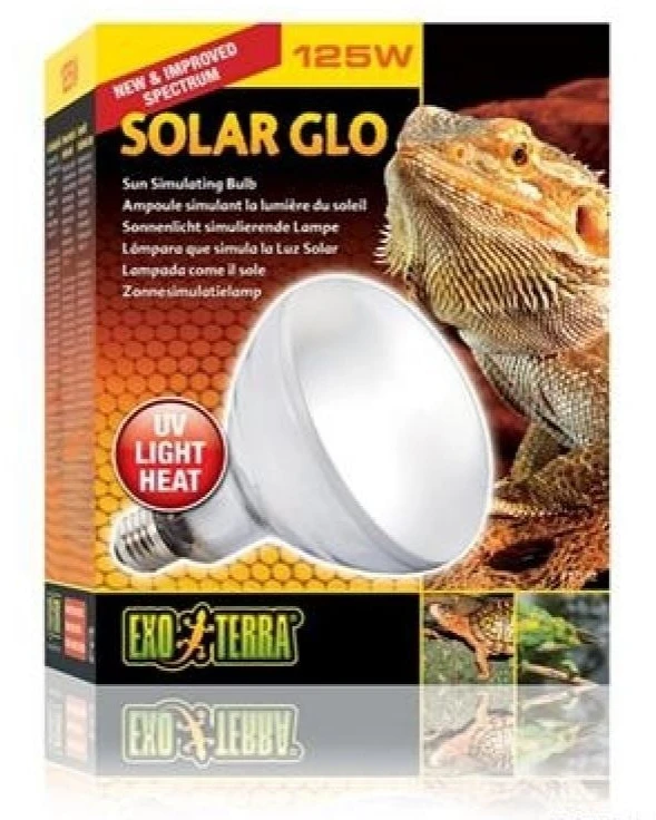 Exoterra „Exo Terra“ – saulės energija varoma 125 W UVA/UVB lemputė, E27, (220.1820)