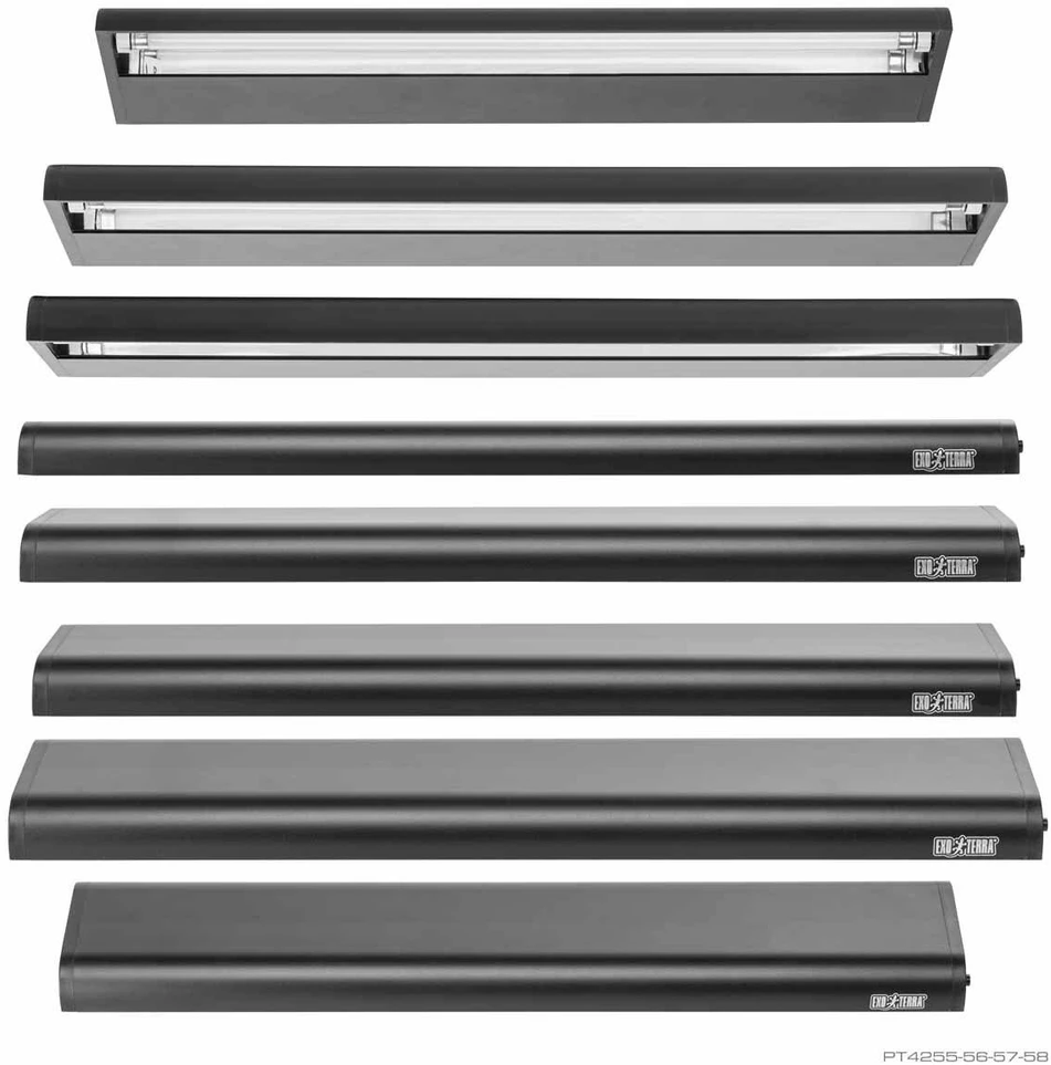 Exoterra Exo Terra T5 terariumo viršutinis UVB šviestuvas ropliams - 90 cm / 35" / 39W