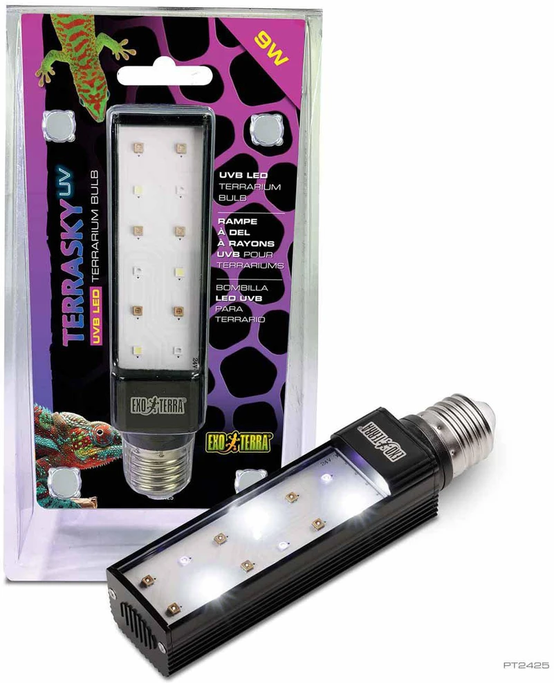 Exoterra „Exo Terra“ – „Terrasky“ UV-UVB LED lemputė – 9 vatai