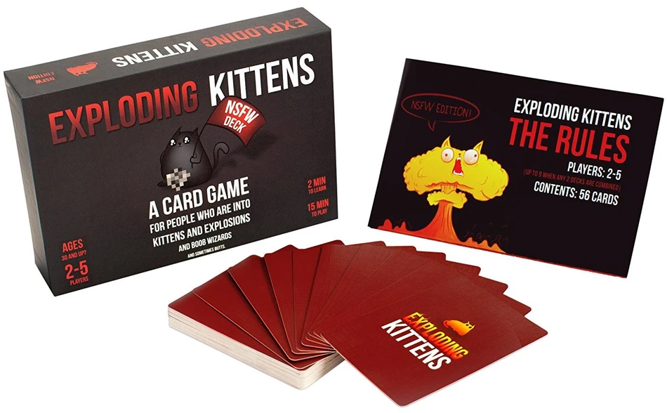 Asmodee Exploding Kittens: NSFW leidimas