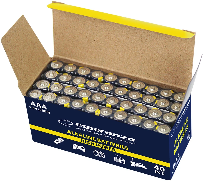 EZB115 Esperanza baterie alkaliczne aaa 10vnt zgrzewka