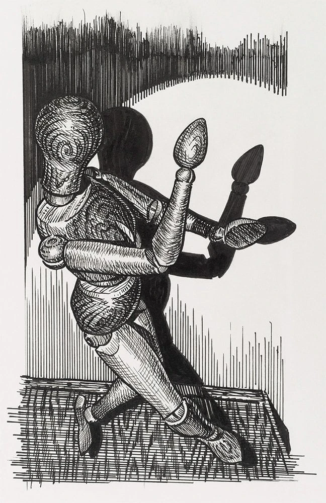 Rašikliai piešimui Faber-Castell Pitt Artist Pen #199, 6vnt (XXS,XS,S,F,M,1.5)