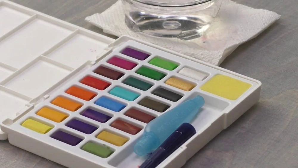 Akvareliniai dažai Faber-Castell Creative Studio, 24 spalvų