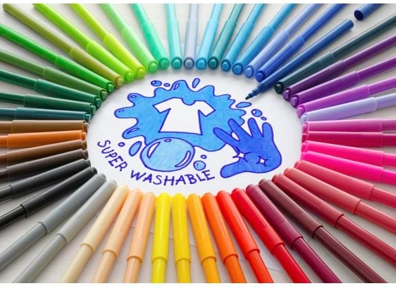 Flomasteriai Faber-Castell Castle Cardboardbox, 50 spalvų