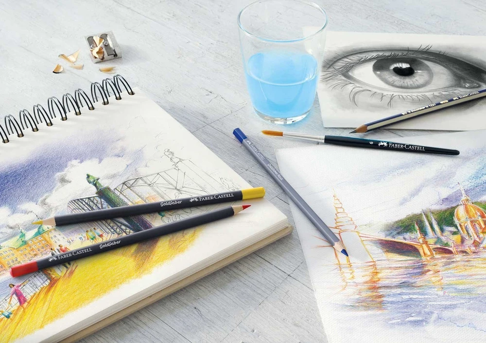 Faber-Castell – Goldfaber akvarelinė skarda, 48 vnt (114648)