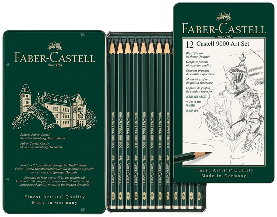 Faber-Castell - Grafitinis pieštukas Castell 9000 Art rinkinys (119065)