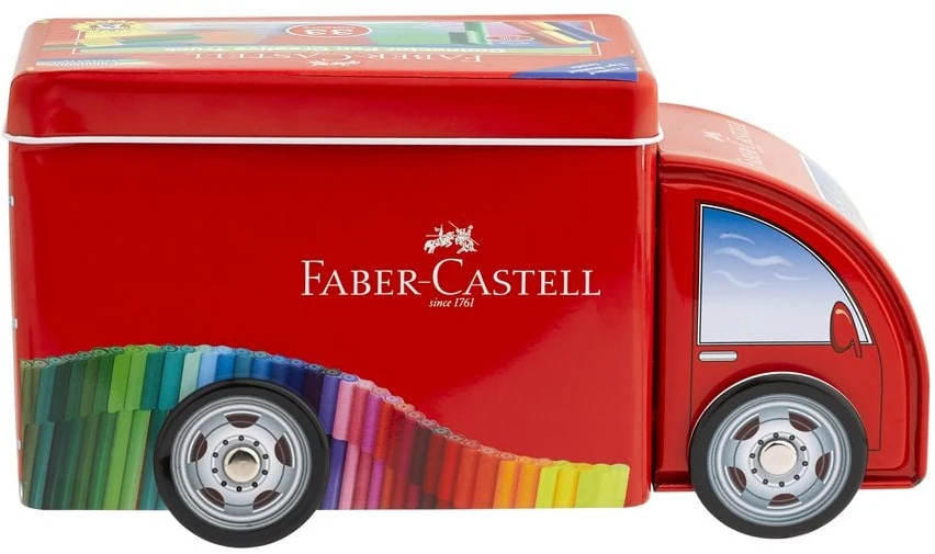 Flomasteriai Faber-Castell CONNECTOR Truck, 33 spalvos