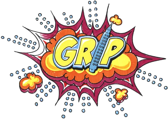 Flomasteriai Faber-Castell Grip Colour, (10) 1302-100 (Ekspozicinė prekė)