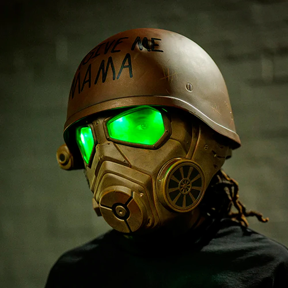 „Fallout: New Vegas“ – dykumos reindžerio kovos šalmas – replika