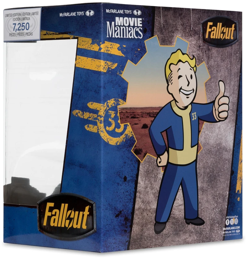 „Fallout“ – „Vault Boy“ – pozuojama figūrėlė (2 versija)
