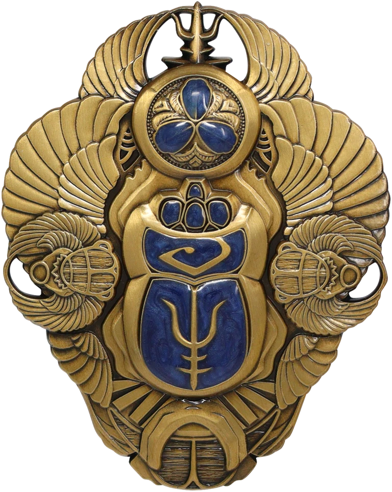 Fanatik „Dungeons Dragons“ riboto leidimo „Scarab of Protection“ replika