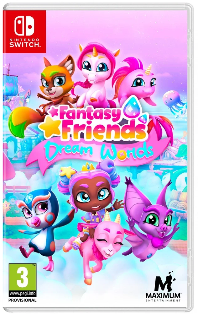 Fantasy Fantazijos draugų svajonių pasauliai – „Nintendo Switch“.