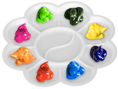 Akriliniai dažai 12ml - rinkinys 24vnt Maaleo 24725