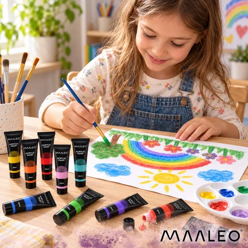 Acrylic paints 20ml - 36 pcs Maaleo