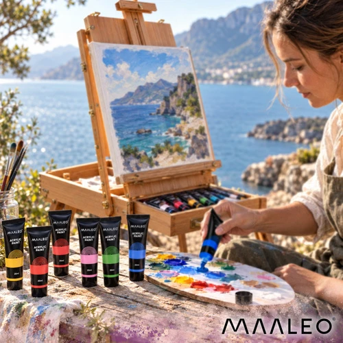 Acrylic paints 20ml - 36 pcs Maaleo