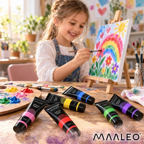 Acrylic paints 20ml - 36 pcs Maaleo