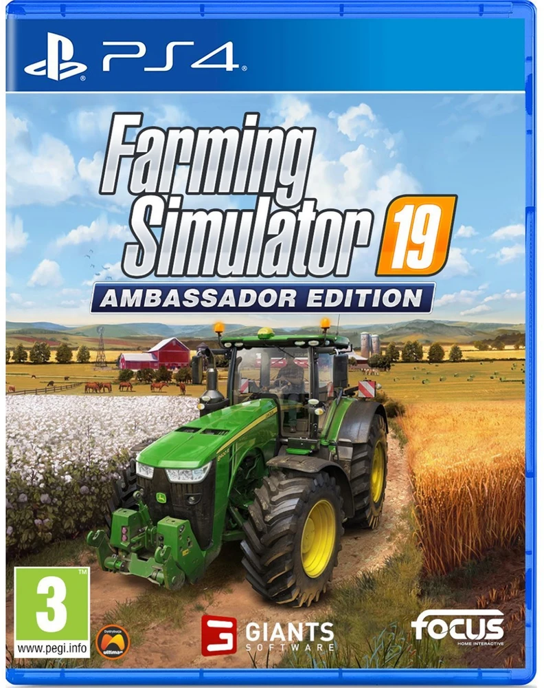 „Focus Home Interactive Farming Simulator 19“ „Ambassador Edition“ PS4