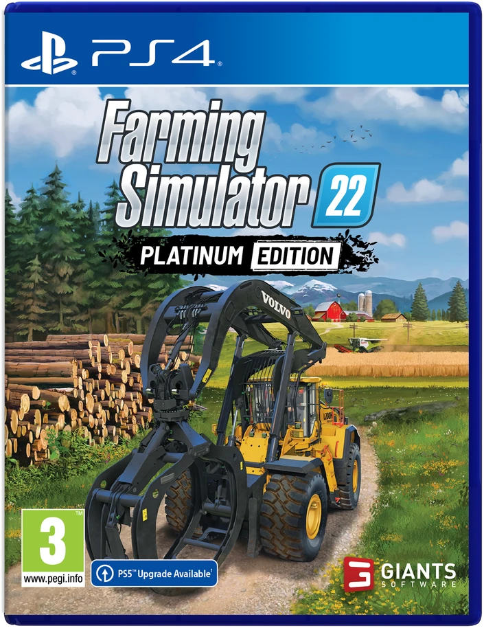 Farming Ūkininkavimo simuliatorius 22 platininis leidimas PS4