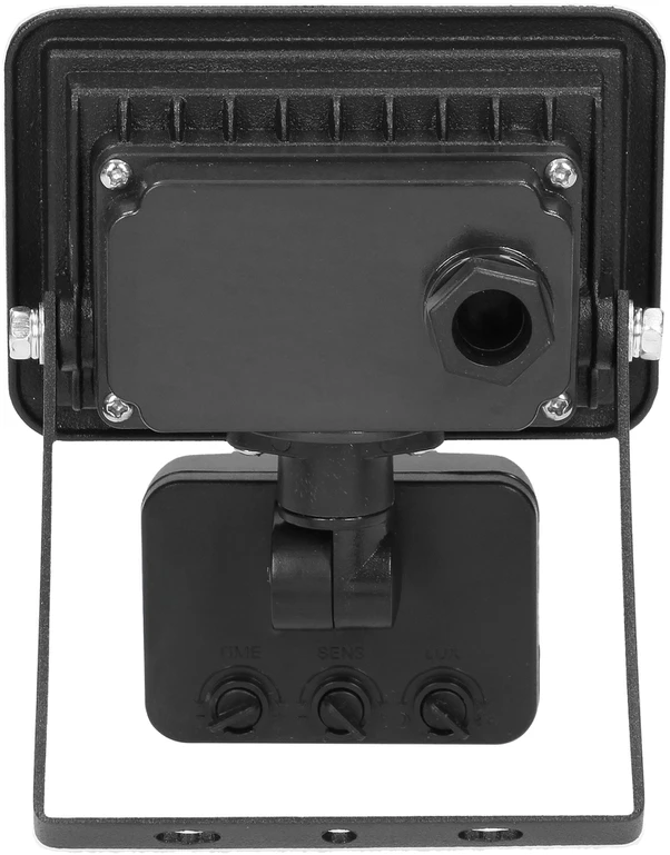 Orno FARO S LED prožektorius su PIR 10W, 800lm, IP44, 4000K, aliuminis + stiklas