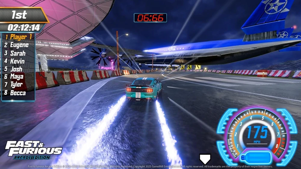 „Fast and Furious: Arcade Edition“ (kodas dėžutėje) – „Nintendo Switch“