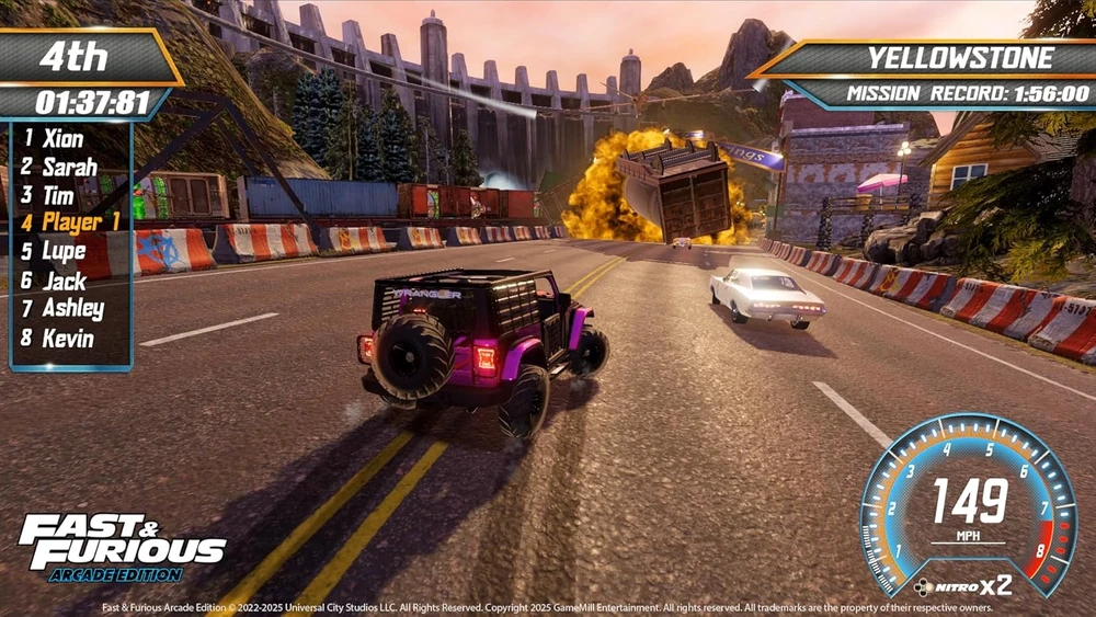 „Fast and Furious: Arcade Edition“ (kodas dėžutėje) – „Nintendo Switch“