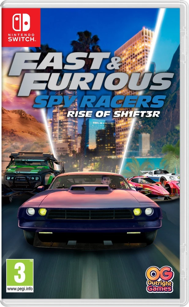 „Fast & Furious: Spy Racers“ SH1FT3R iškilimas – „Nintendo Switch“