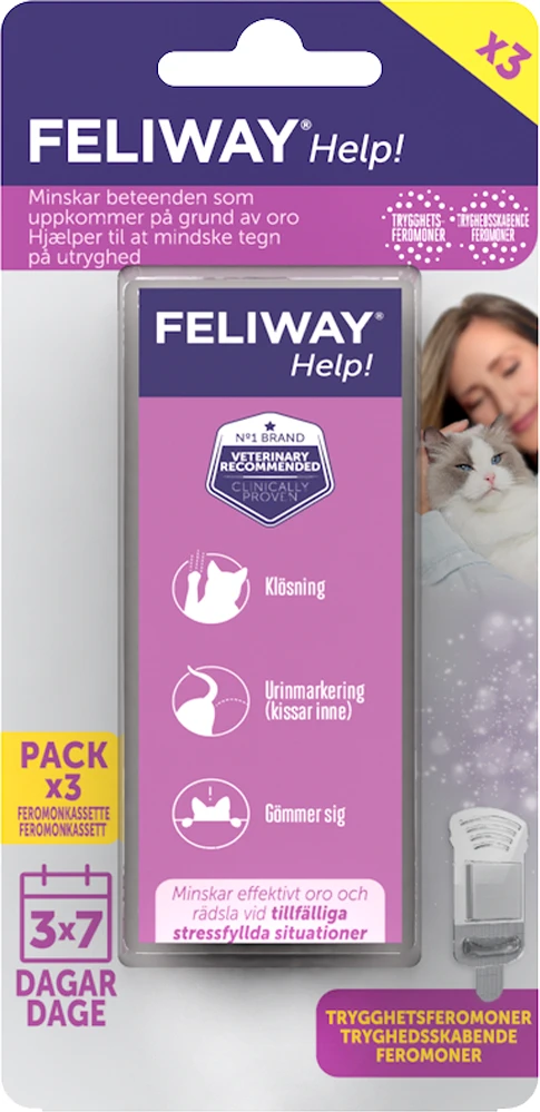 FELIWAY - Pagalba 3x1 kasetės - (972802)