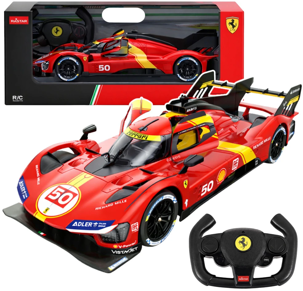 Rastar Nuotoliniu būdu valdomas automobilis 1:24 raudonas