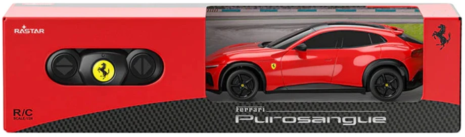 Rastar Nuotoliniu būdu valdomas automobilis 1:24 raudonas