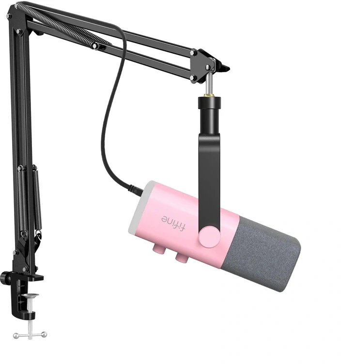 Fifine AM8T Gaming Microphone (Rožinė)