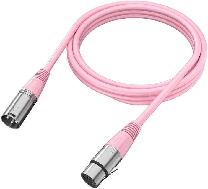 Fifine XLR L9C Cable, 180 cm (Rožinė)