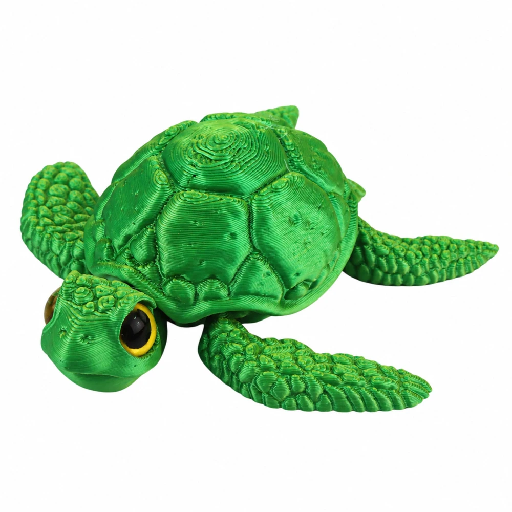 Lean Toys 3D vėžlio figūrėlė 8 x 8 x 2,5 cm