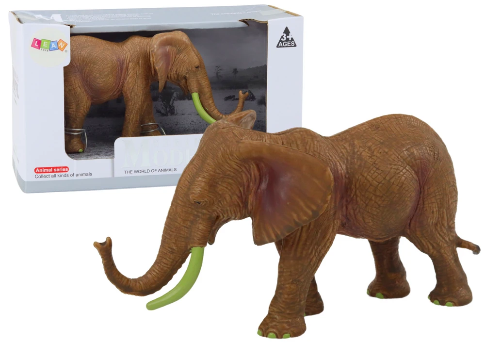 Lean Toys Kolekcinė Afrikos Dramblio Figūrėlė