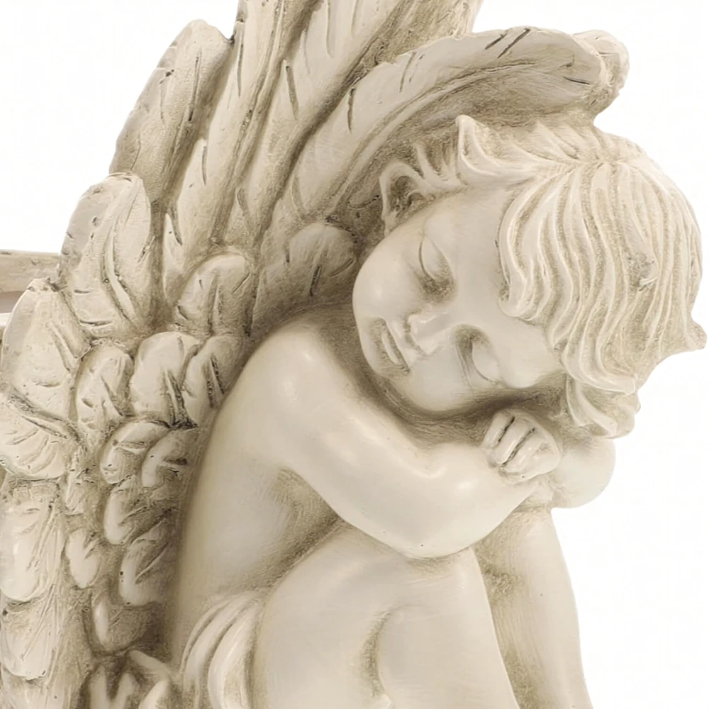 Figurka Figūrėlė Figūrėlė Vazonas Sodo Vazonas Skulptūra Angelas Angelo Apdovanojimo Dekoracija