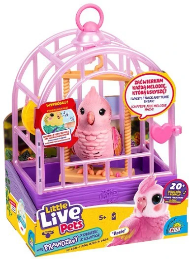 Figūrėlė Interaktyvi figūrėlė „Little Live Pets“, „Mano tikras paukštis“