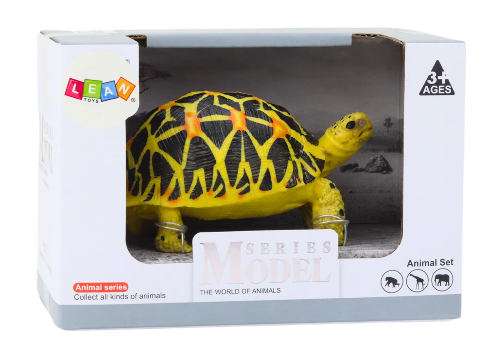Lean Toys Kolekcinė Vėžliuko Figūrėlė Geltona Juoda