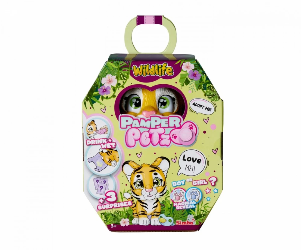 Gyvunėlis Simba Pamper Petz Tigras 15 cm