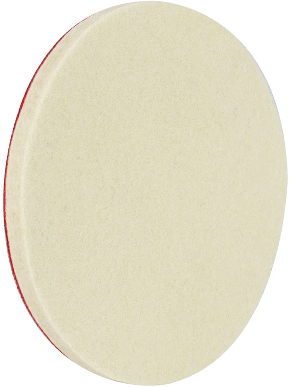 Automobilio poliravimo filco diskas su velcro tvirtinimu, 125 mm x 10 mm AMIO-02650