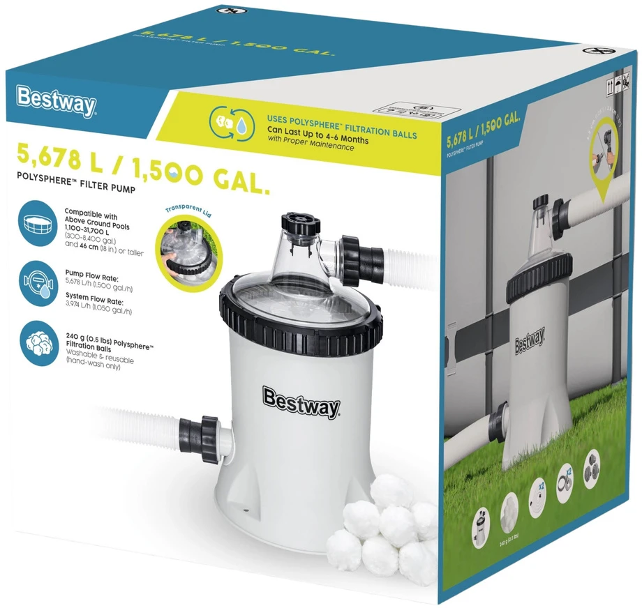 Filtras Bestway Polysphere 58870