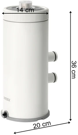 Intex Galingas baseino siurblys su filtru ir montavimo komponentais
