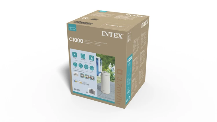 Intex Galingas baseino siurblys su filtru ir montavimo komponentais