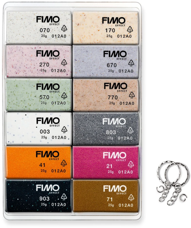 Staedtler FIMO – Effect MP 12+2 rinkinys (8013C12-5P)