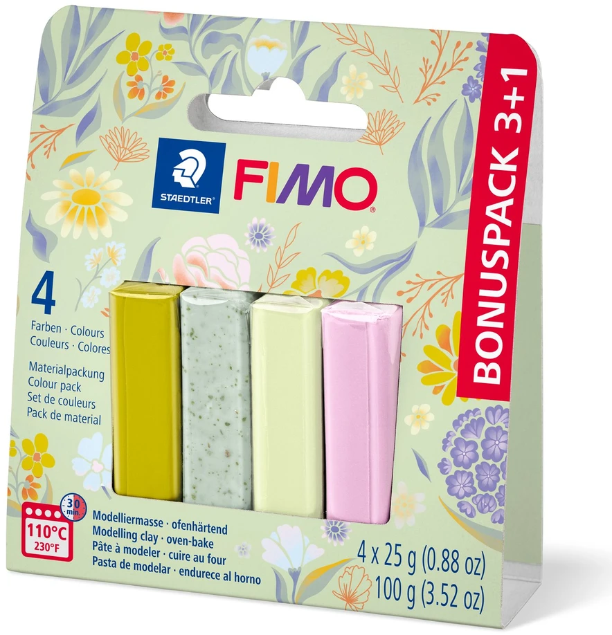 FIMO – minkštas 3+1 dalių rinkinys (8023-S1 P)