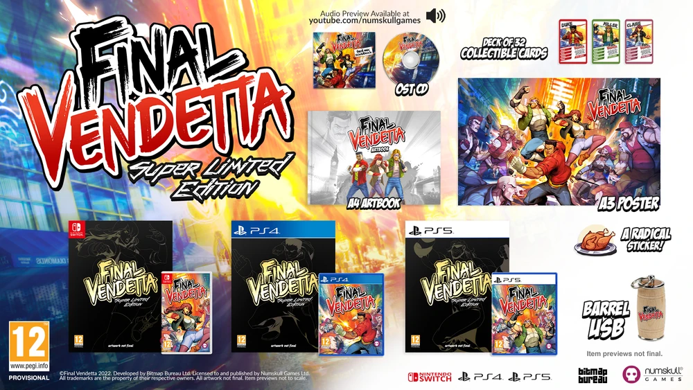 „Numskull Final Vendetta“ – itin riboto leidimo – „PlayStation 4“