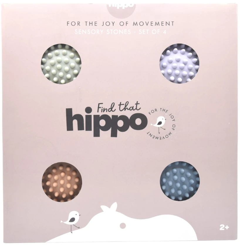 Find That Hippo Sensoriniai vaikščiojimo Akmenys