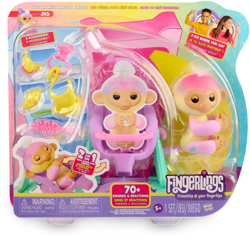 Fingerlings – 2.0 Deluxe Playset-Posie (3125)