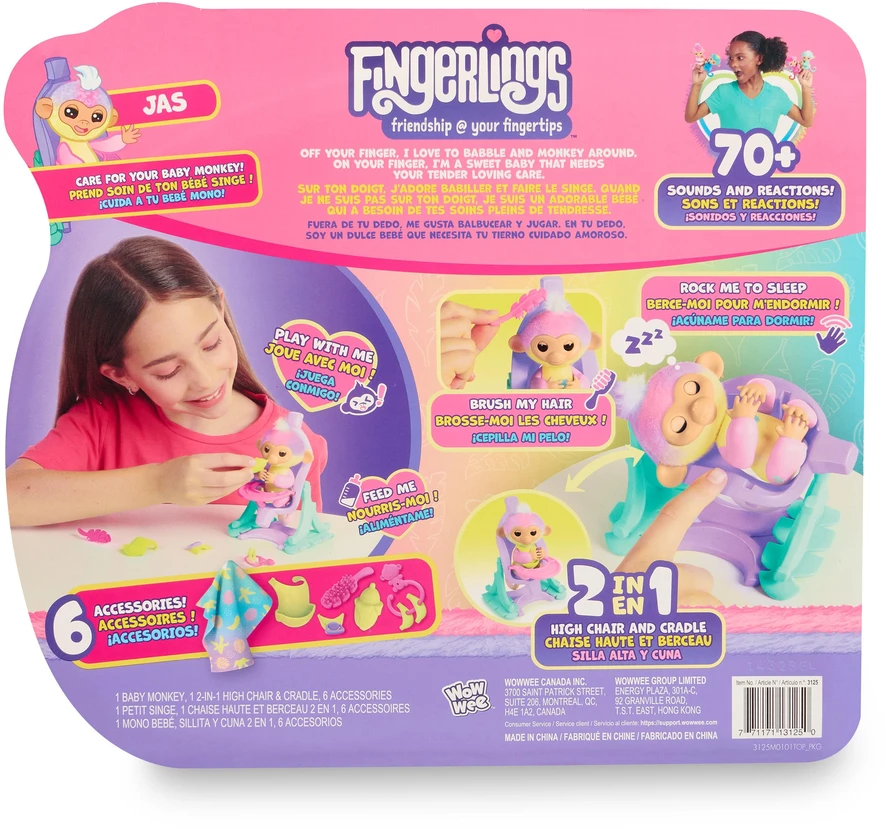 Fingerlings – 2.0 Deluxe Playset-Posie (3125)