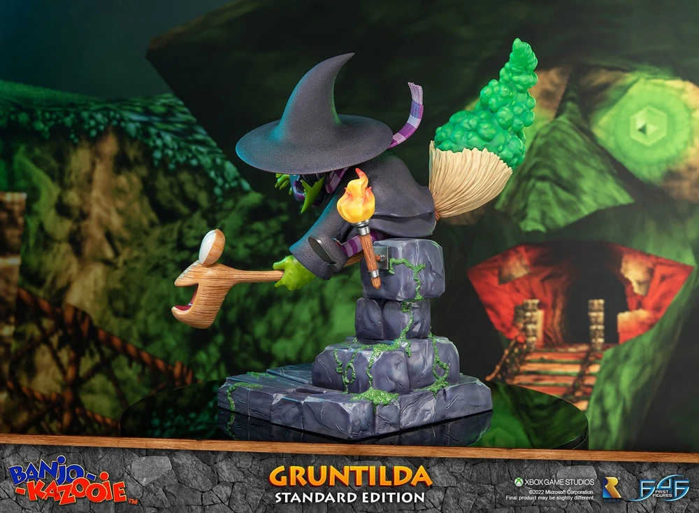 First4Figures Banjo Kazooie (Gruntilda) DERVOS statula